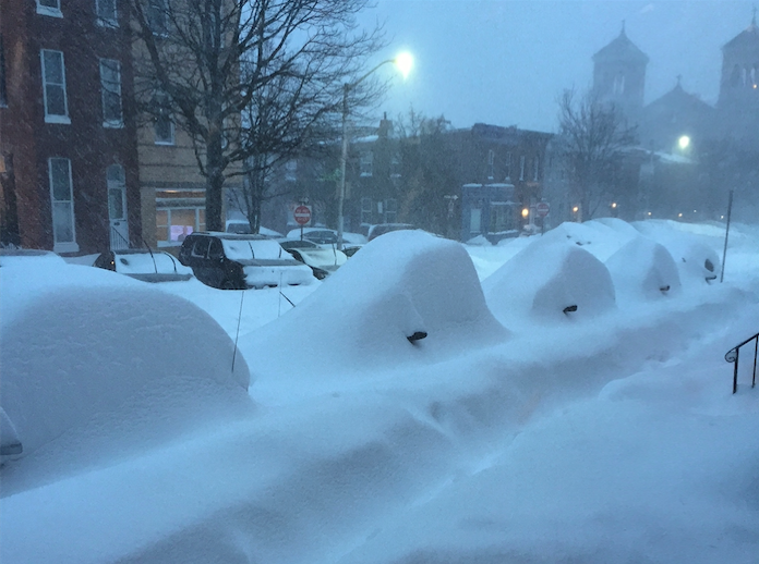 Baltimore Experiences Biggest Snowstorm in History